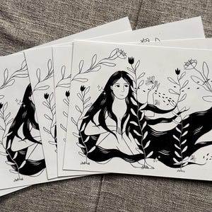 In the Flowers print