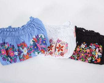 mexican ruffle shirt