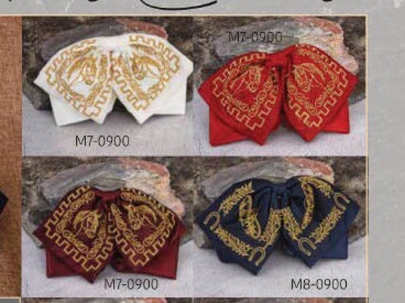 Moños para Traje Charro de niño y de adulto Mexican mono | Etsy España
