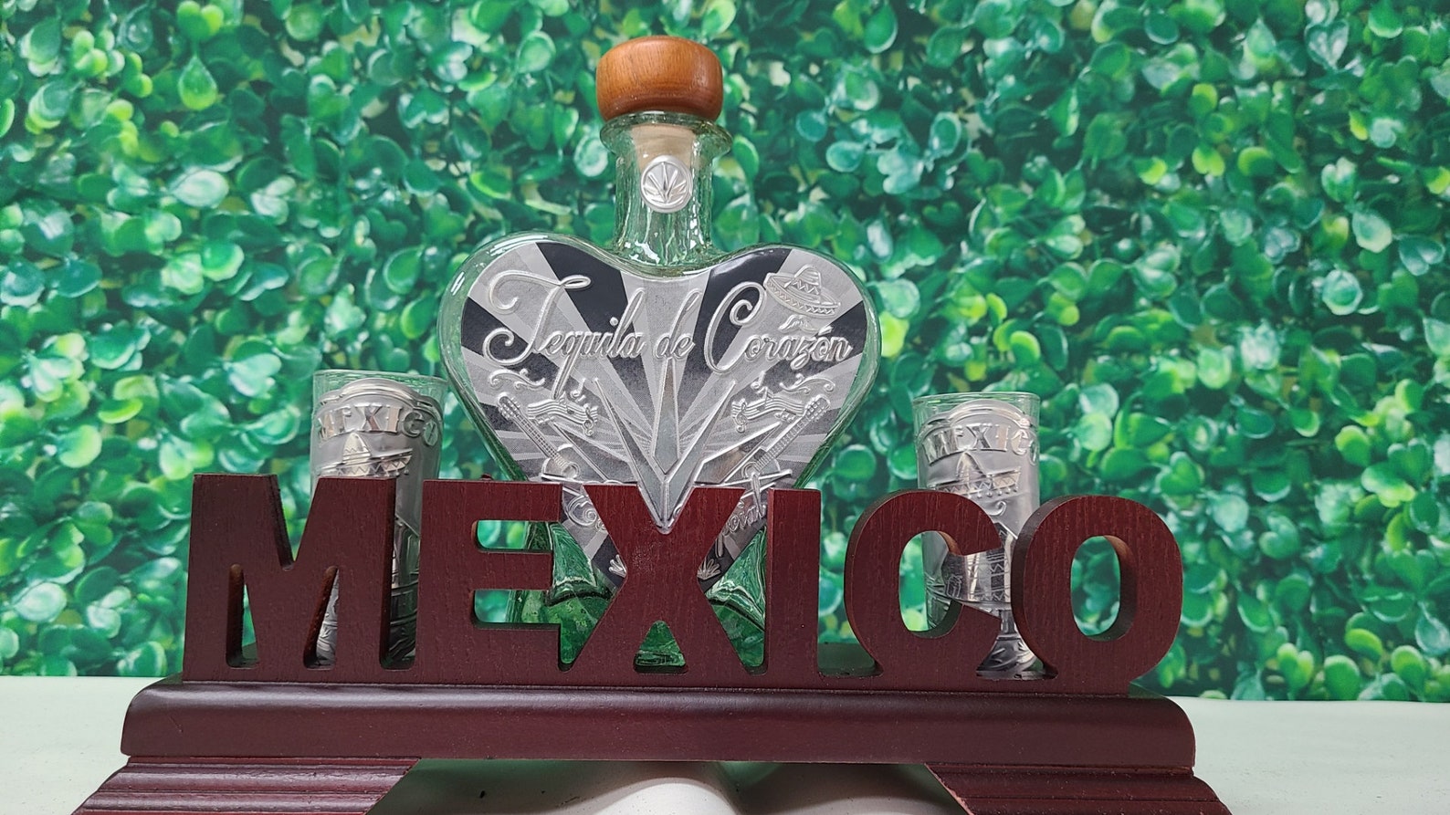 Tequilero Decanter Tequila Set 4 Set Decanter Set Gift Idea Etsy