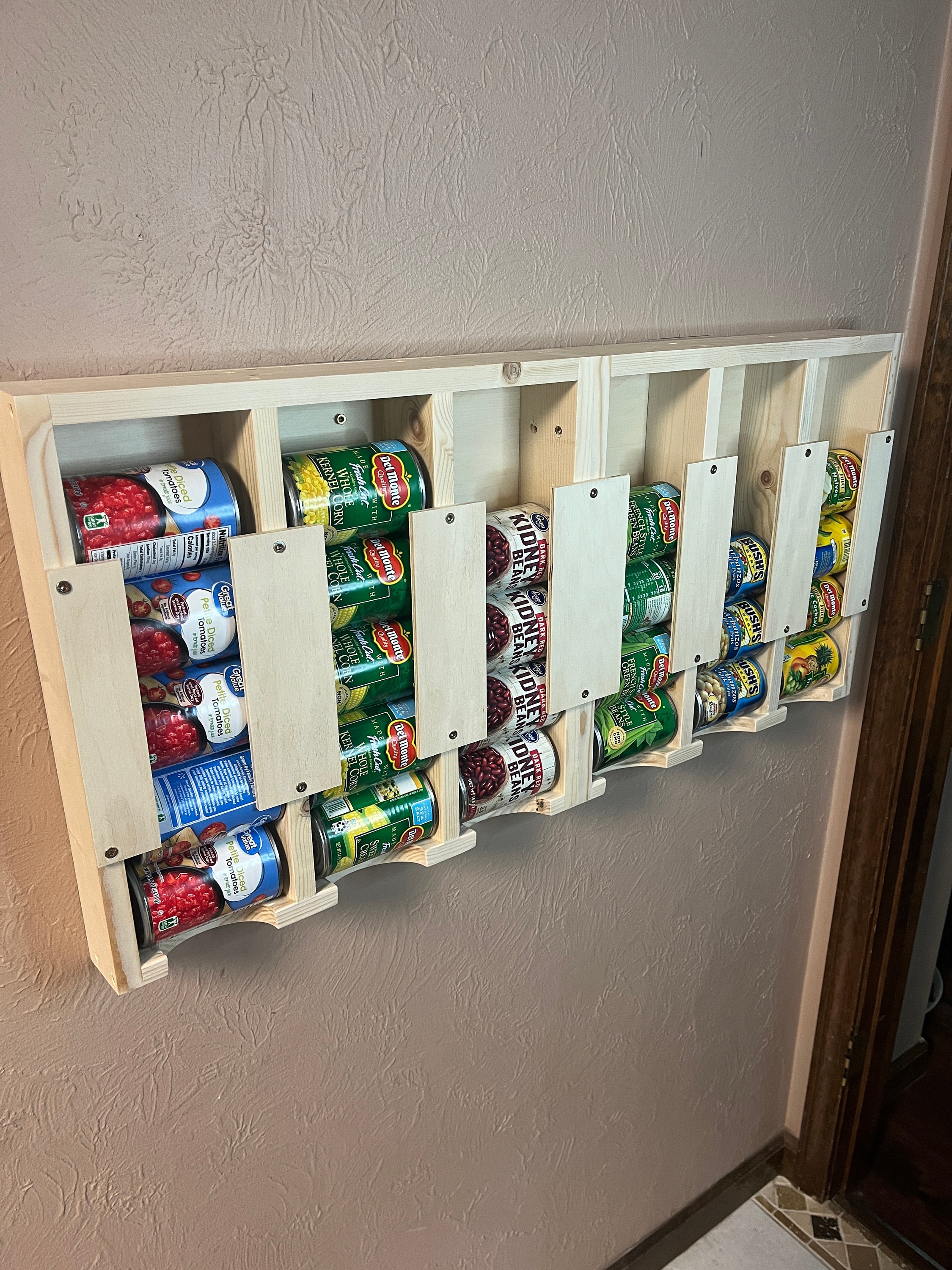 Can Cupboard: Wall-mounted Canned Goods Storage & Organizer for Efficient  Kitchen Space Management 