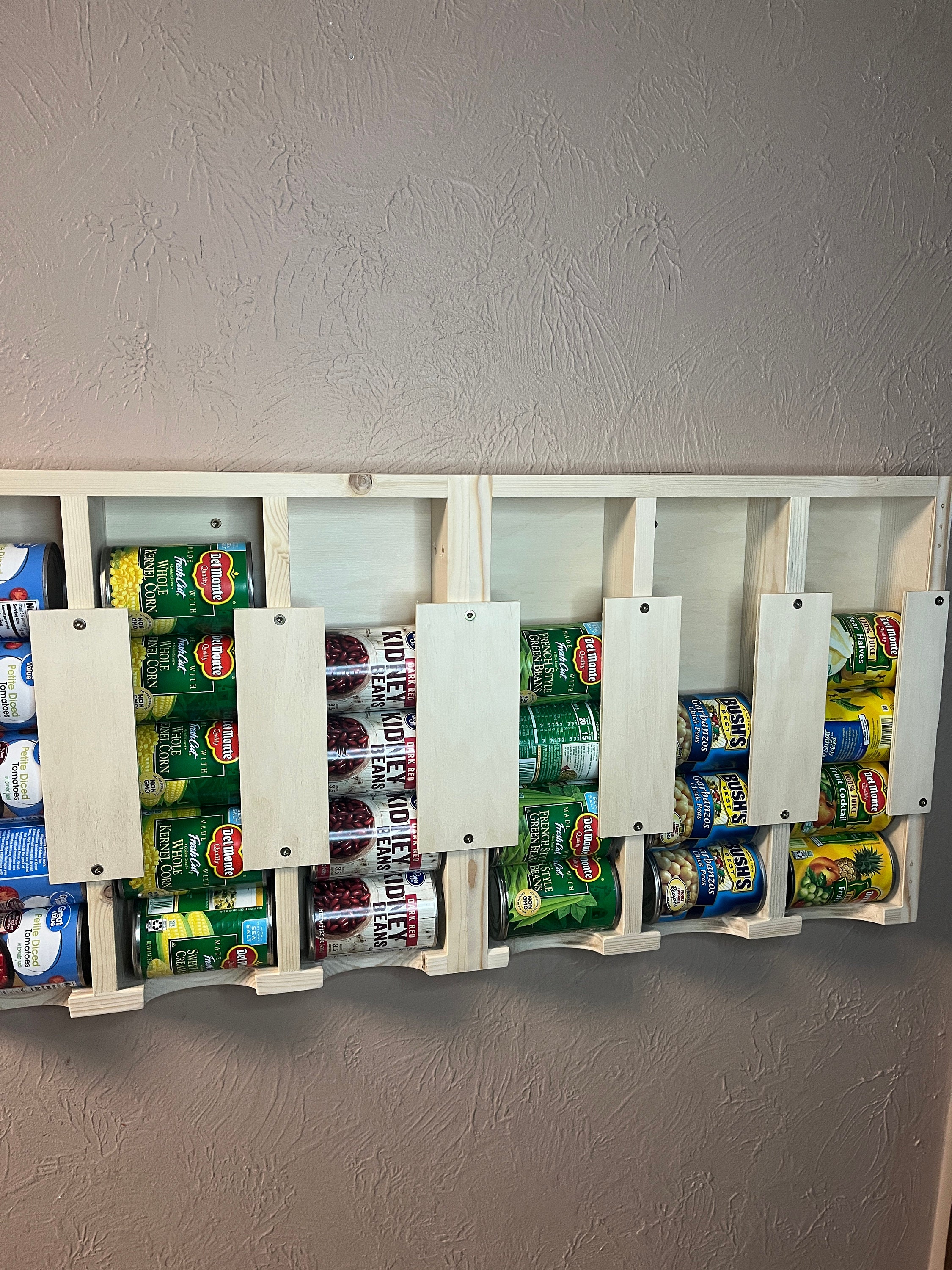 Wall Mounted Can Organizer