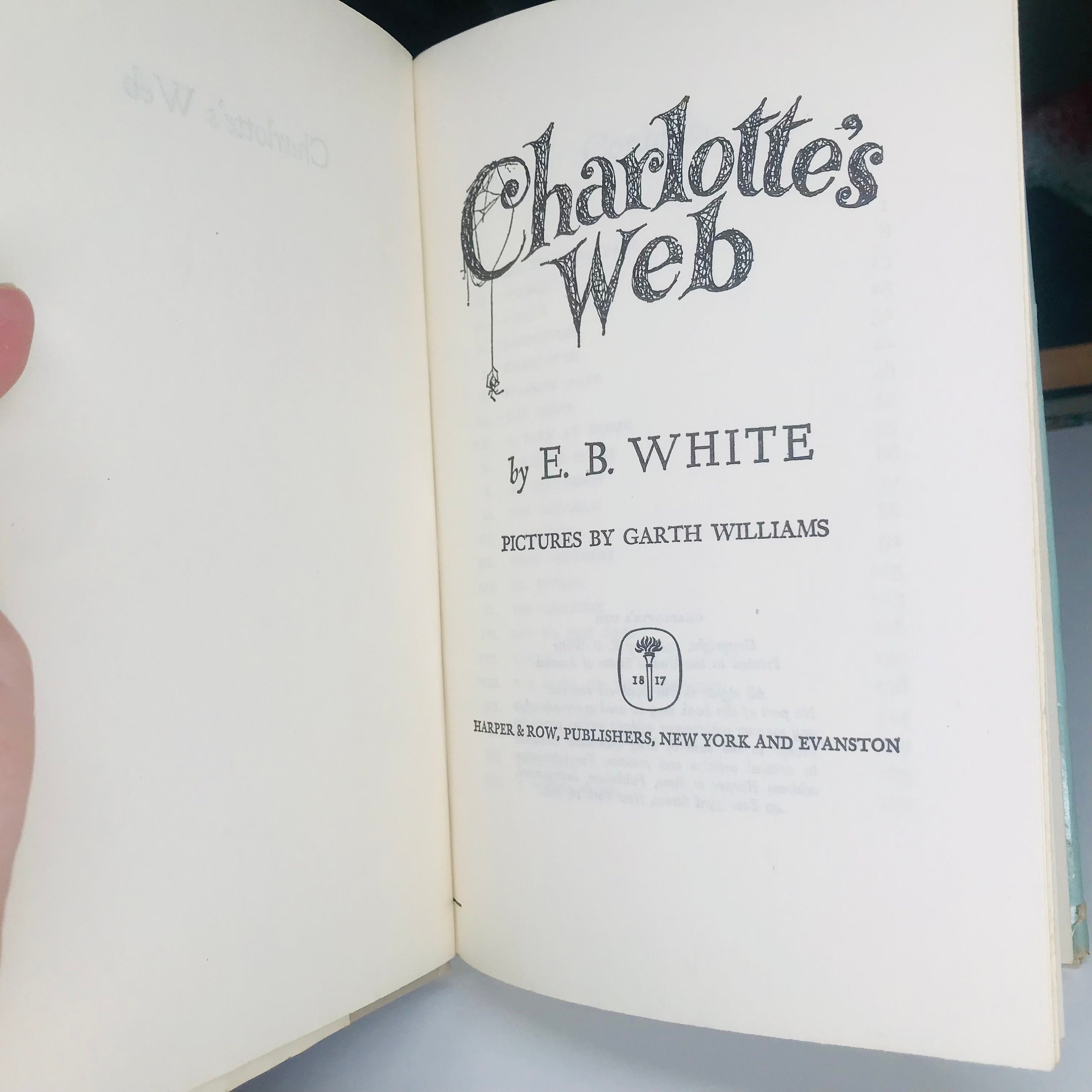 Charlotte's Web E.B. White 1952 - Etsy
