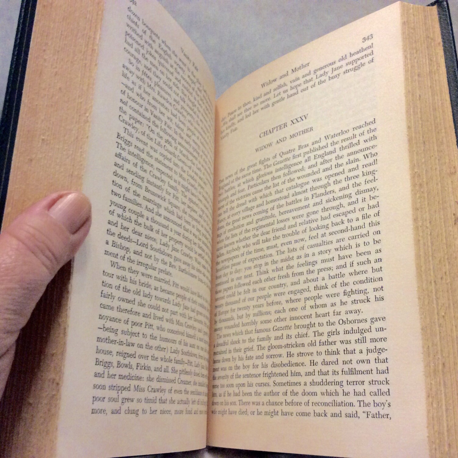 Vanity Fair by William Makepeace Thackeray. Near Mint 1949 With Notes