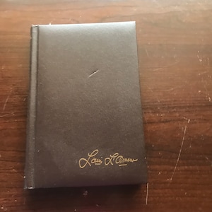 Sackett by Louis L Amour leather bound near mint.1989 Bantam Books