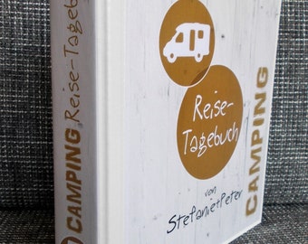 Personalized Camping Diary for Motorhomes (Semi-Integrated) - Gift for Campers or for Your Own Campervan