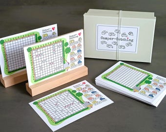 Camper Catching - A camping travel game for motorhomes/caravans - like Battleship