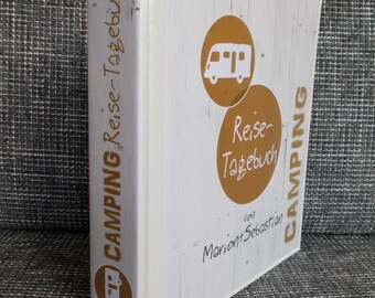Camping Diary integrated motorhome INDIVIDUALIZED - Gift for campers or your own motorhome