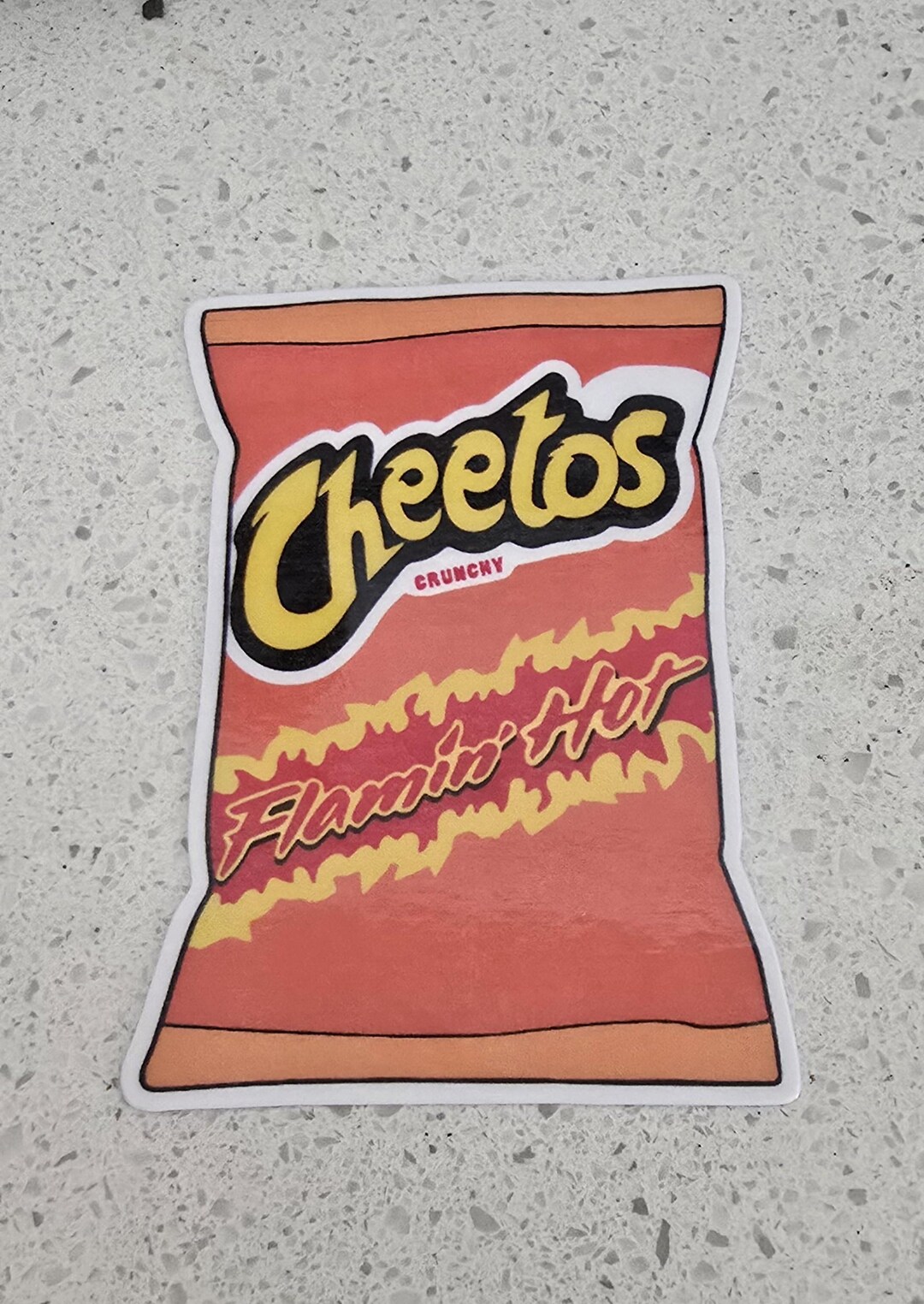 Hot Cheeto Sticker - Etsy