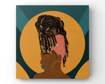 Angel, Printable Wall Art, Loc Art, Modern Black Art, Abstract Art Print, Digital Download, Modern Art, Contemporary Black Art, Wall Decor