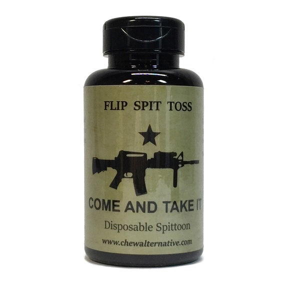 chewing tobacco spitter Mud Bud Portable, Disposable Chew Dip Spittoon - Spill Proof Spitter Come &  Take It Military