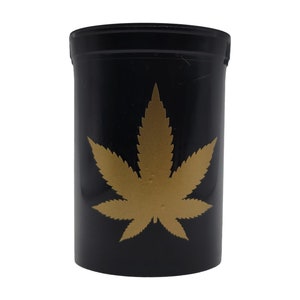 Gold Leaf Fresh Kettle Pop Top Smell Proof Container, Stash Jar
