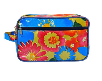 IKURI Make Up Bag Waterproof - Cosmetic Bag Toiletry Bag Travel Fashion Bag Portable Organizer Beauty Case Large Accessoires - Alegria