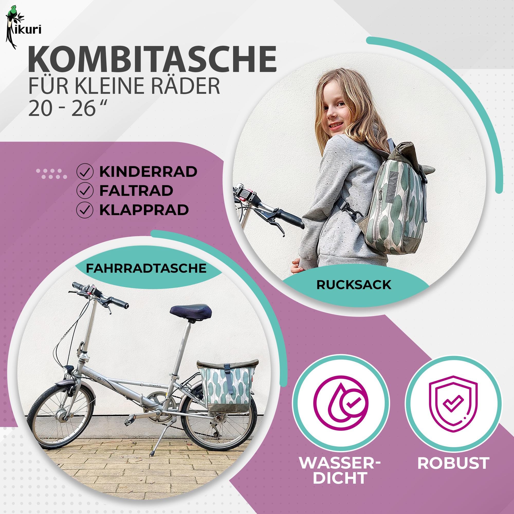 rovativ lenkertasche Rovativ® Bikepacking Lenkertasche [3 Liter] 100% Wasserdicht - Handlebar  Pack für Gravelbike Rennrad und MTB