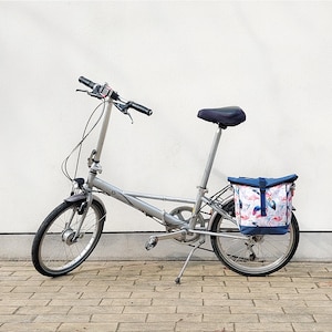 Petite sacoche de vélo 20 - 26'' étanche pour vélos d'enfants vélos pliants en bâche avec bandoulière - modèle Pajaros