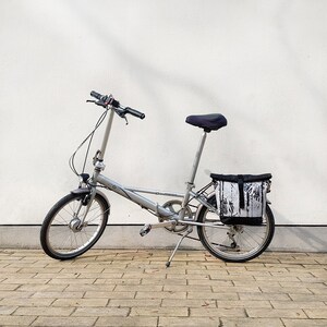 Petite sacoche de vélo 20 - 26'' étanche pour vélos d'enfants, vélos pliants en bâche avec bandoulière - modèle Palmeras
