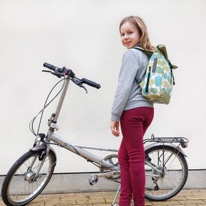 小さな KOMBI 自転車バッグ/バックパック 20 ～ 26 インチ、子供用折りたたみ自転車用ターポリン製 - モデル Bosque