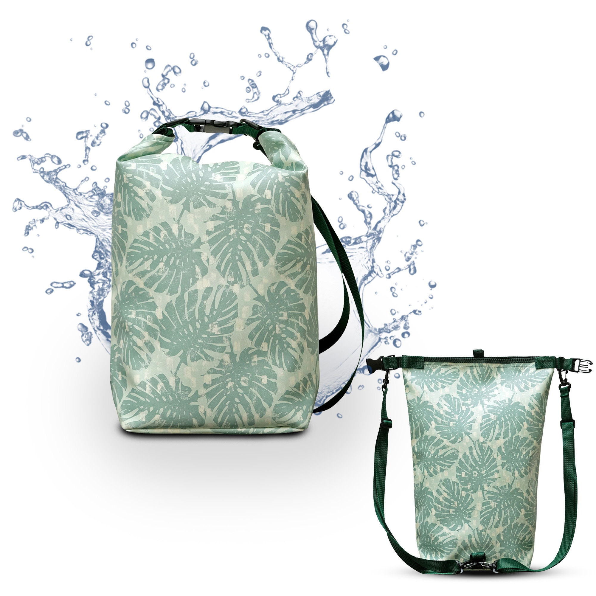 GRÜN EINKAUFSTASCHE TASCHE Kordelzugbeutel Rucksack Beutel GIVE PEAS A