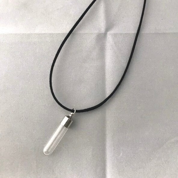 Carry Your Memory Glass Vial Necklace