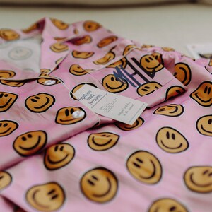 Petit Bateau - Girls White Cotton Floral Long Pyjamas - View #5