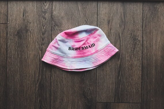 bridesmaid bucket hat, I do crew, bride tribe, bridesmaid proposal, bachelorette party, pink bucket hat, tie dye bucket hat, pink wedding