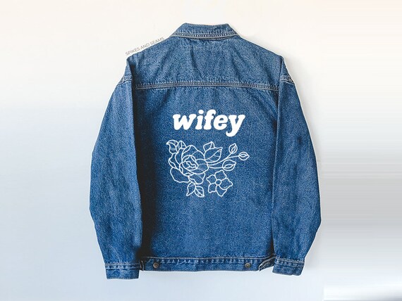 wifey denim jacket uk