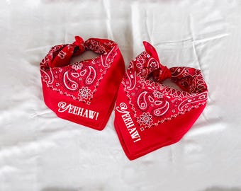 pañuelo personalizado, pañuelo rojo, pañuelo personalizado, pañuelo de novia, pañuelo de boda, regalo de despedida de soltera, boda campestre, regalo personalizado, regalo