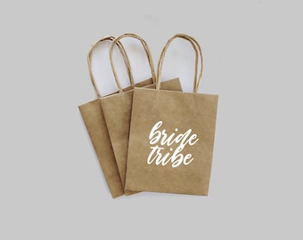 Geschenktüten nach Maß, Gastgeschenke Hochzeit, Brautstamm, Geschenkverpackung, Kraftpapiertüte, Brautjungfer Vorschlag, Hochzeitsbevorzugungen