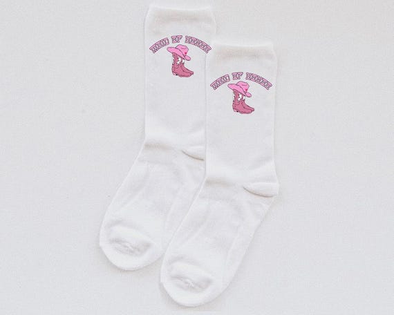maid of honor, cowgirl vibes, western socks, cowgirl Bach party, cowgirl bride, cowgirl bash, rodeo ready, country chic, big Bach energy