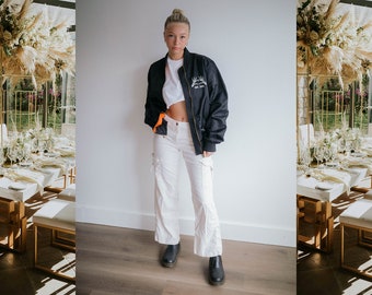 Til Death do us part Jacket, wedding bomber jacket, just married, wedding jacket, until death, padded bomber jakcett, bride, Bach party