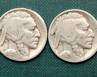 109 Years Old, 1915 and 1915-S Buffalo Nickels