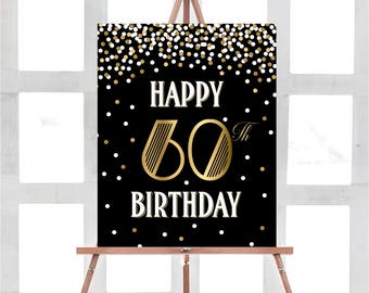 60th birthday decorations Etsy 60th birthday decorations Etsy
