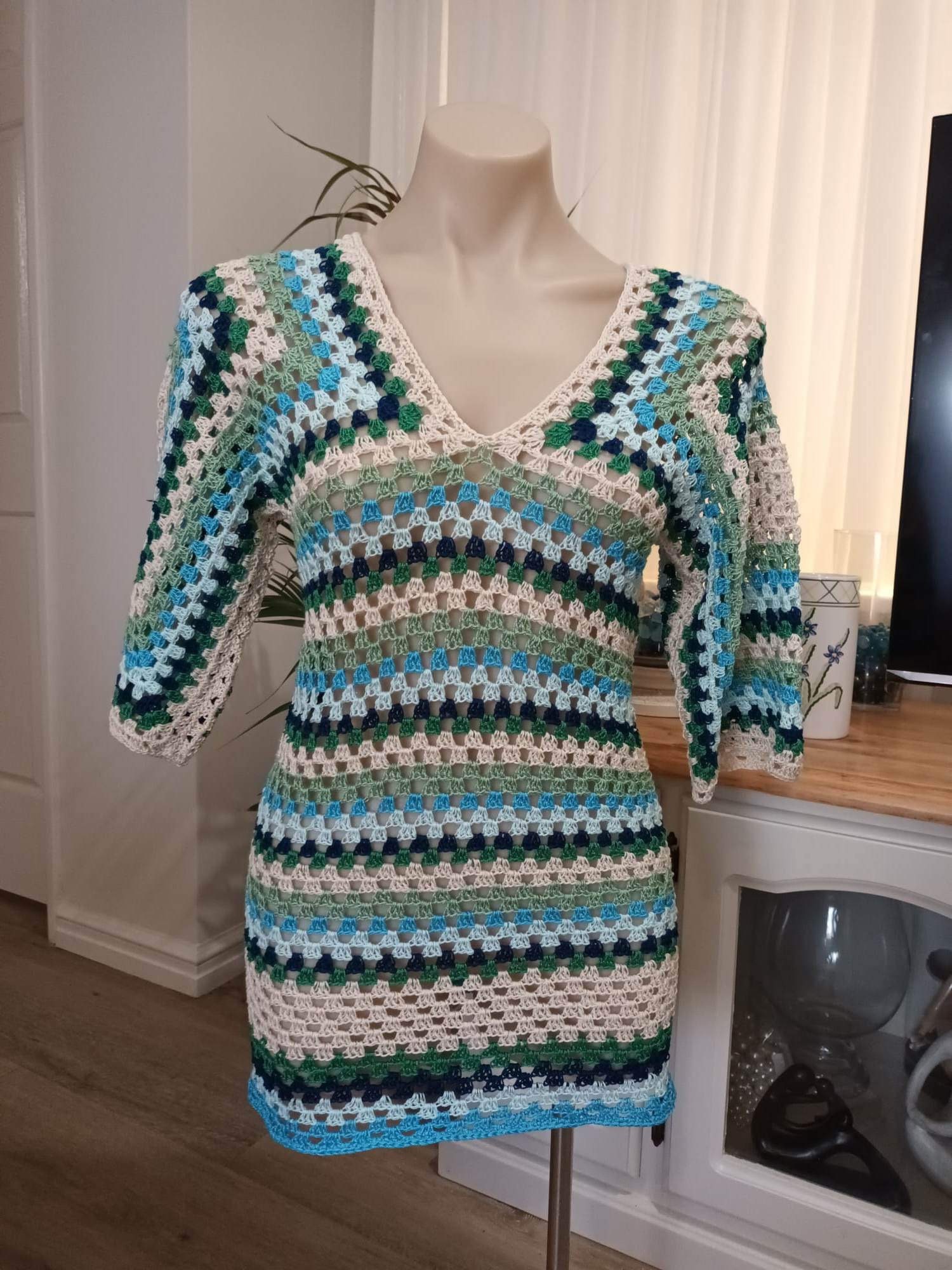 CROCHET DRESS PATTERN / Crochet Beach Dress Pattern / 'simple