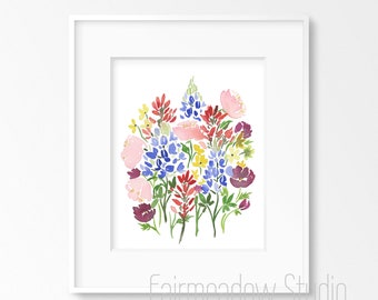 Texas Wildlfowers - INSTANT DOWNLOAD