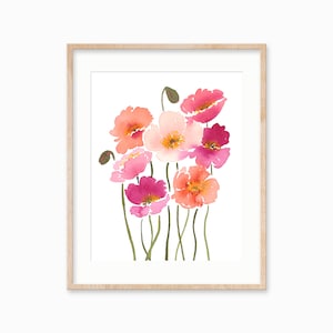 Dancing Poppies INSTANT DOWNLOAD