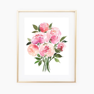 Peony Bunch - INSTANT DOWNLOAD