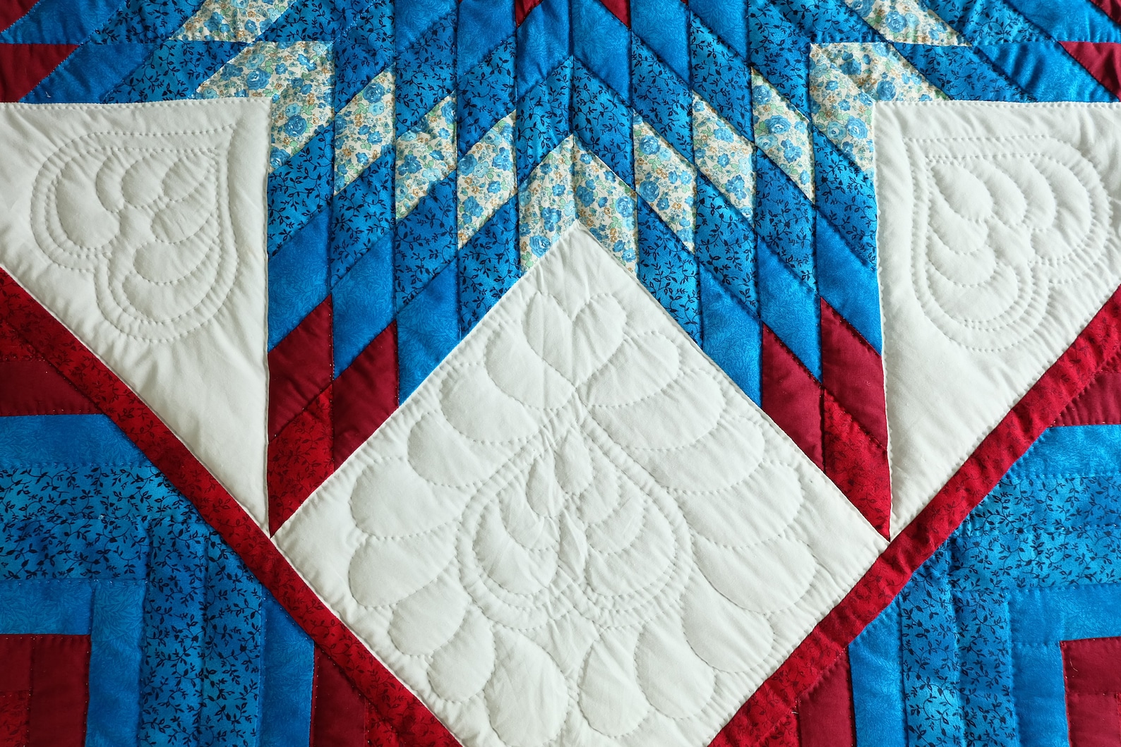 Amish design log cabin quilt Log cabin and star custom made Etsy