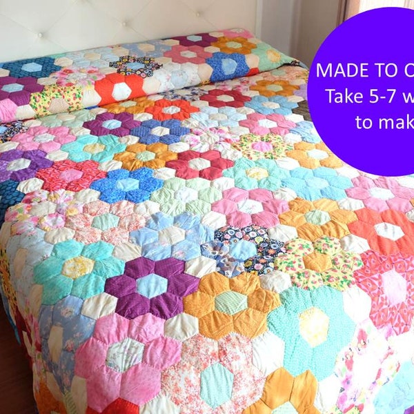 Hand Sewn Quilt Etsy