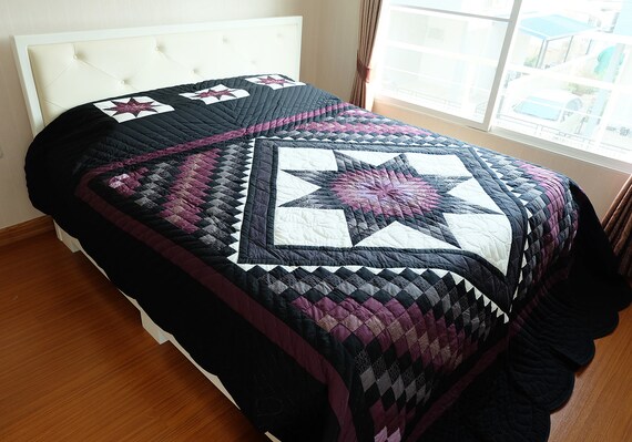 Patchwork Quilts Quilt King Size Amish Style Patchwork Quilts Quilt King, Quilts For King Size Beds