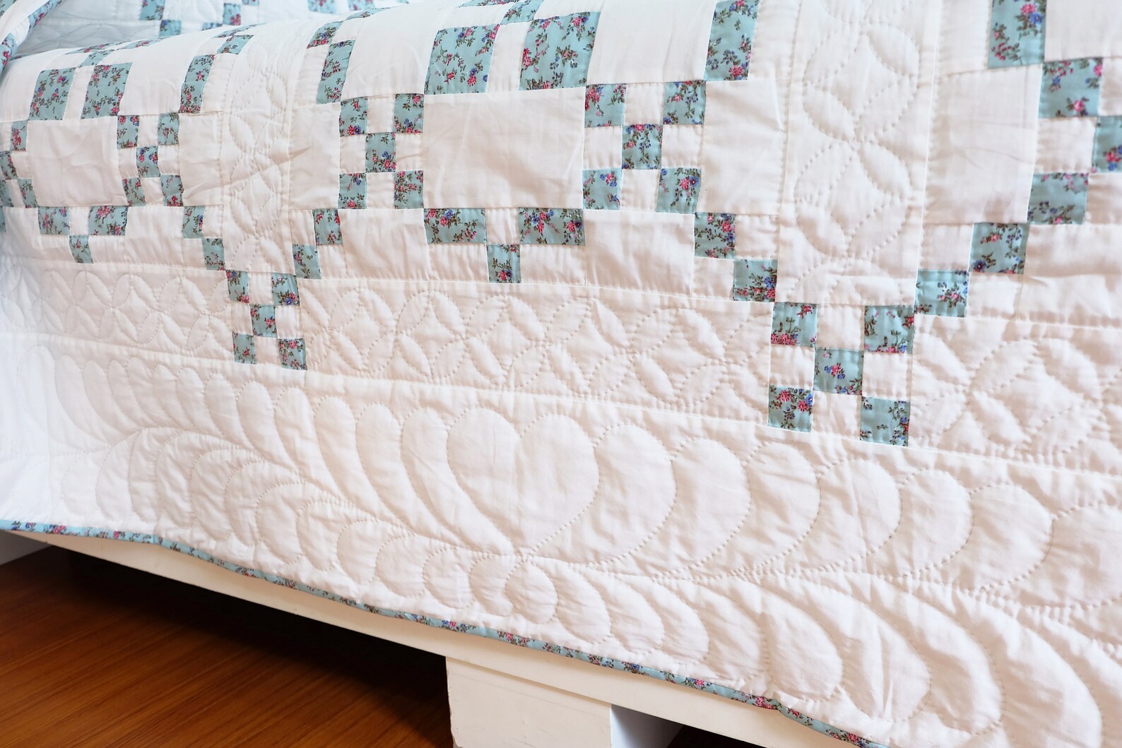 Burgoyne Surrounded Quilt Block Inspired by an Antique Quilt Etsy