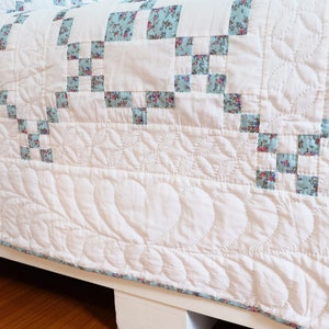 Our quilts are versatile and thoughtful gift for husband, wife, him, her, mom, dad, grandma, grandpa, boyfriend, girlfriend, men, male, unisex and more. Choose from a variety of styles including patchwork, floral, flower, scrapy, even quilt with name