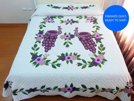 Amish Quilt For Sale King Size Applique Quilts For Sale Etsy