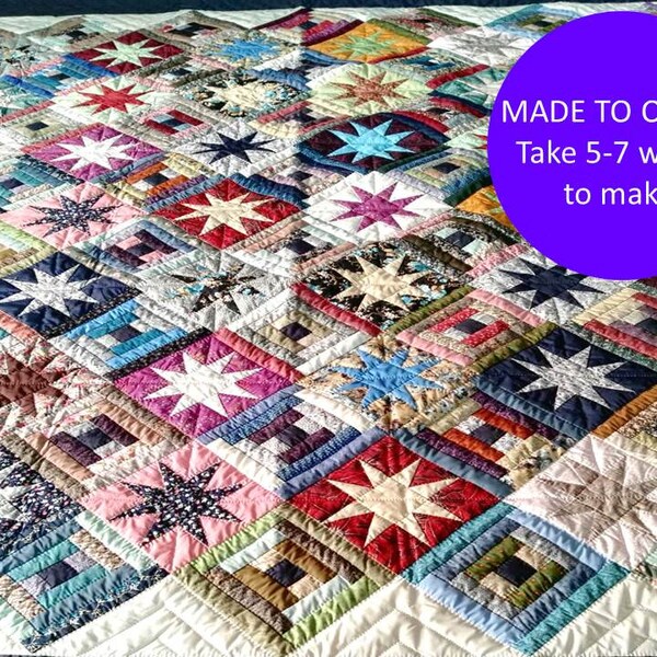 Hand Sewn Quilt Etsy