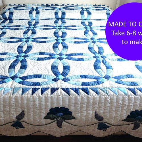 Marriage Anniversary Gift for Her Quilt 