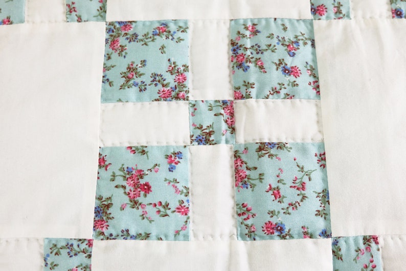 Burgoyne Surrounded Quilt Block Inspired by an Antique Quilt Etsy