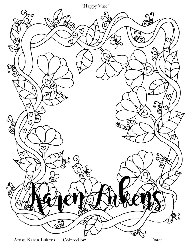 48+ Coloring Book Vine Free