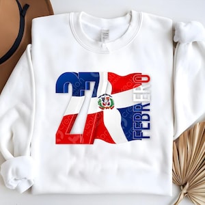 Dominican Republic Flag Tumbler Wrap: February 27 PNG (Digital Download)