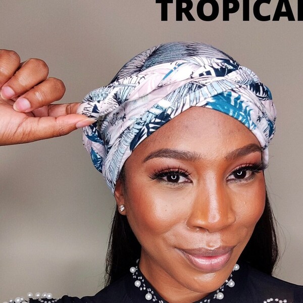 Headwraps - Pre-Tied ~ Braided Style Head Wraps for Women ~ Gift for Her ~ HairCare ~ Alopecia Caps - Chemo Caps