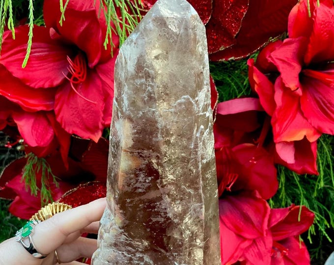 Smokey Himalayan Quartz Crystal Generator: Natural Formation, Metaphysical Healing