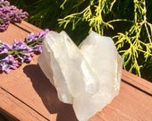 7.0 oz Clear Quartz Crystal Cluster Mined in Arkansas Display, Reiki, Meditation Feng Shui Decor, Fast Free Shipping Feng Shui